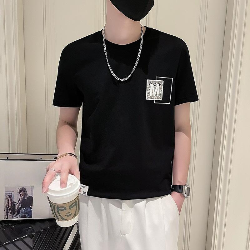 Trendy Men Short Sleeve Top Su - огляд і ціна Korean Daily Lifestyle