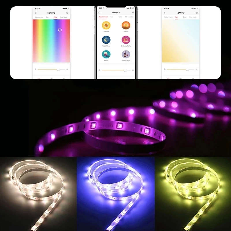 Yeelight Aurora Smart 2M Light - огляд і ціна Yeelight Light Lightstrip