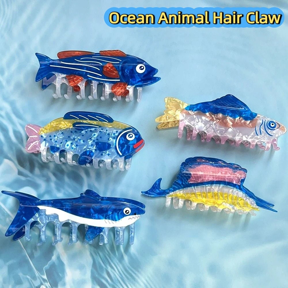 Hairpin Ocean Animal Hair Claw - огляд і ціна Lifestyle Of Korean
